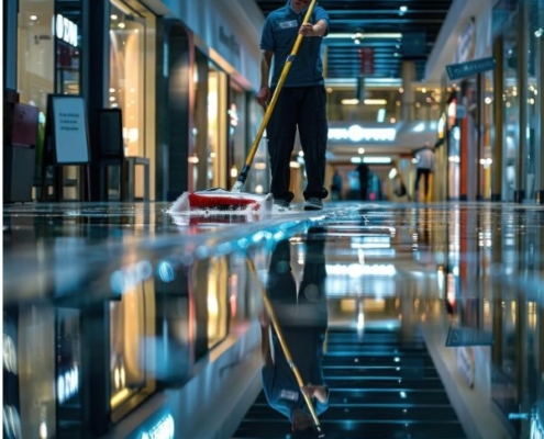 Shopping Malls Power Washing